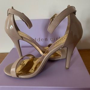 Nude Heeled Sandals